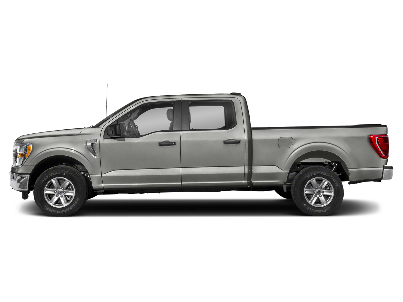 2022 Ford F-150 — rear three-quarter view