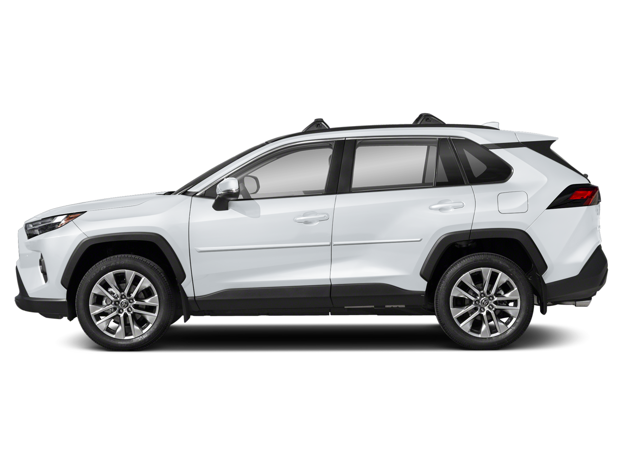2025 Toyota RAV4 — rear three-quarter view