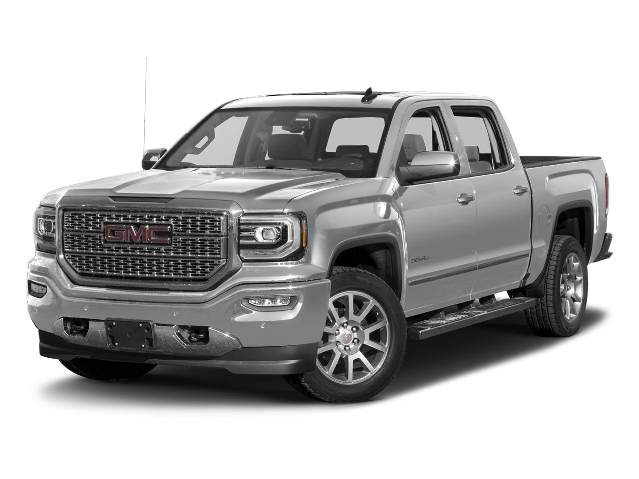 2018 GMC Sierra 1500 Denali in Red Quartz Tintcoat — front three-quarter view