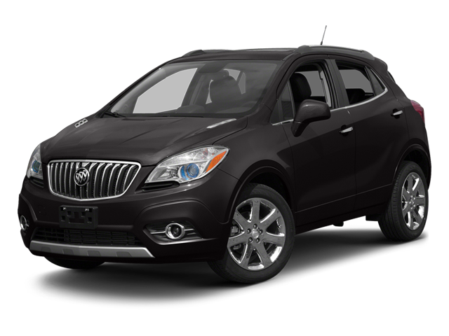 2013 Buick Encore Leather in Carbon Black Metallic — front three-quarter view