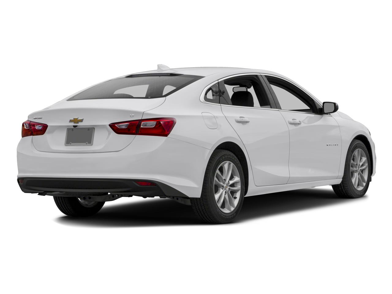 2016 Chevrolet Malibu — rear three-quarter view