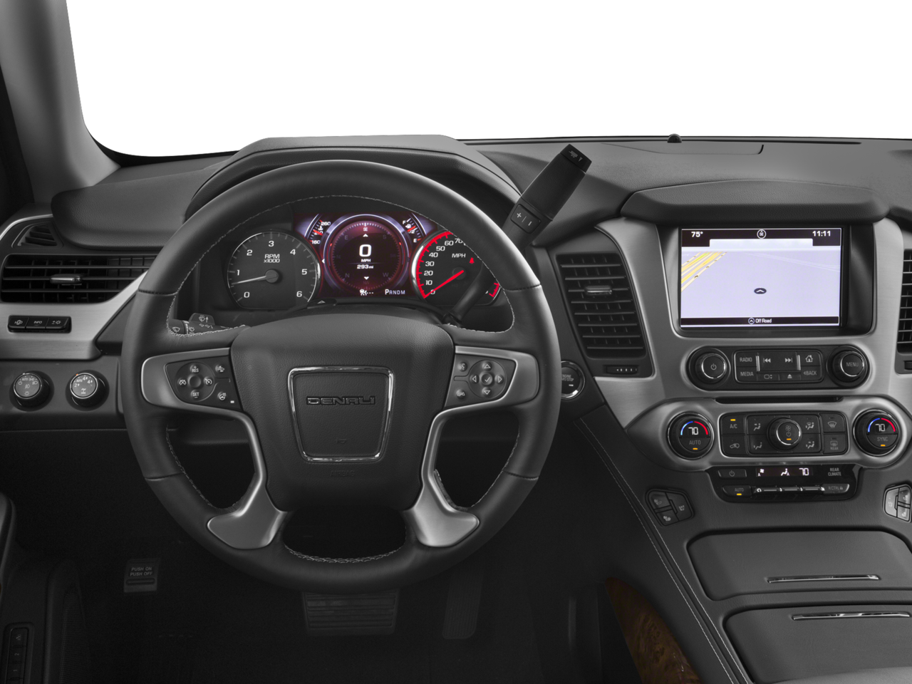 2016 GMC Yukon XL — interior view