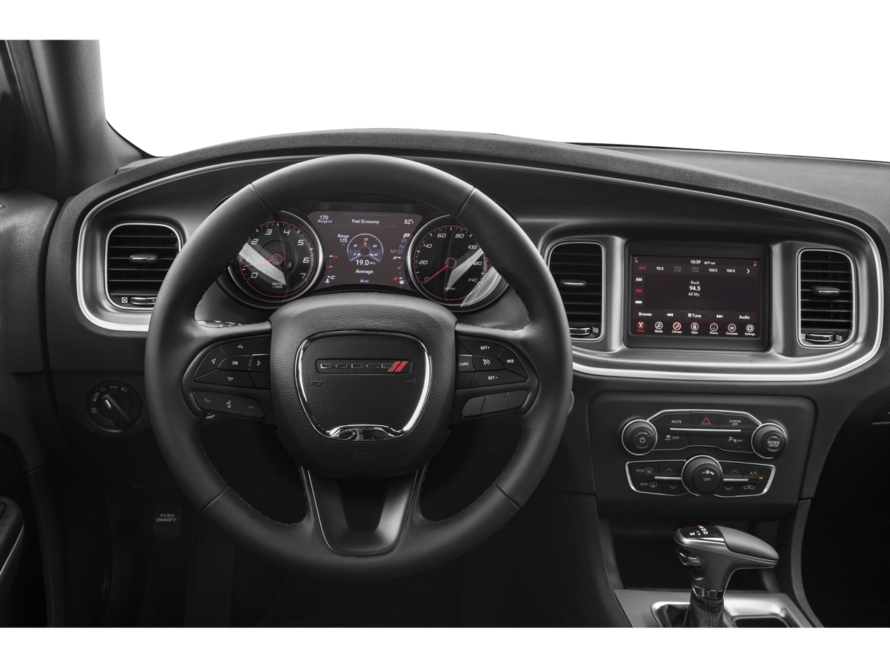 2020 Dodge Charger — interior view