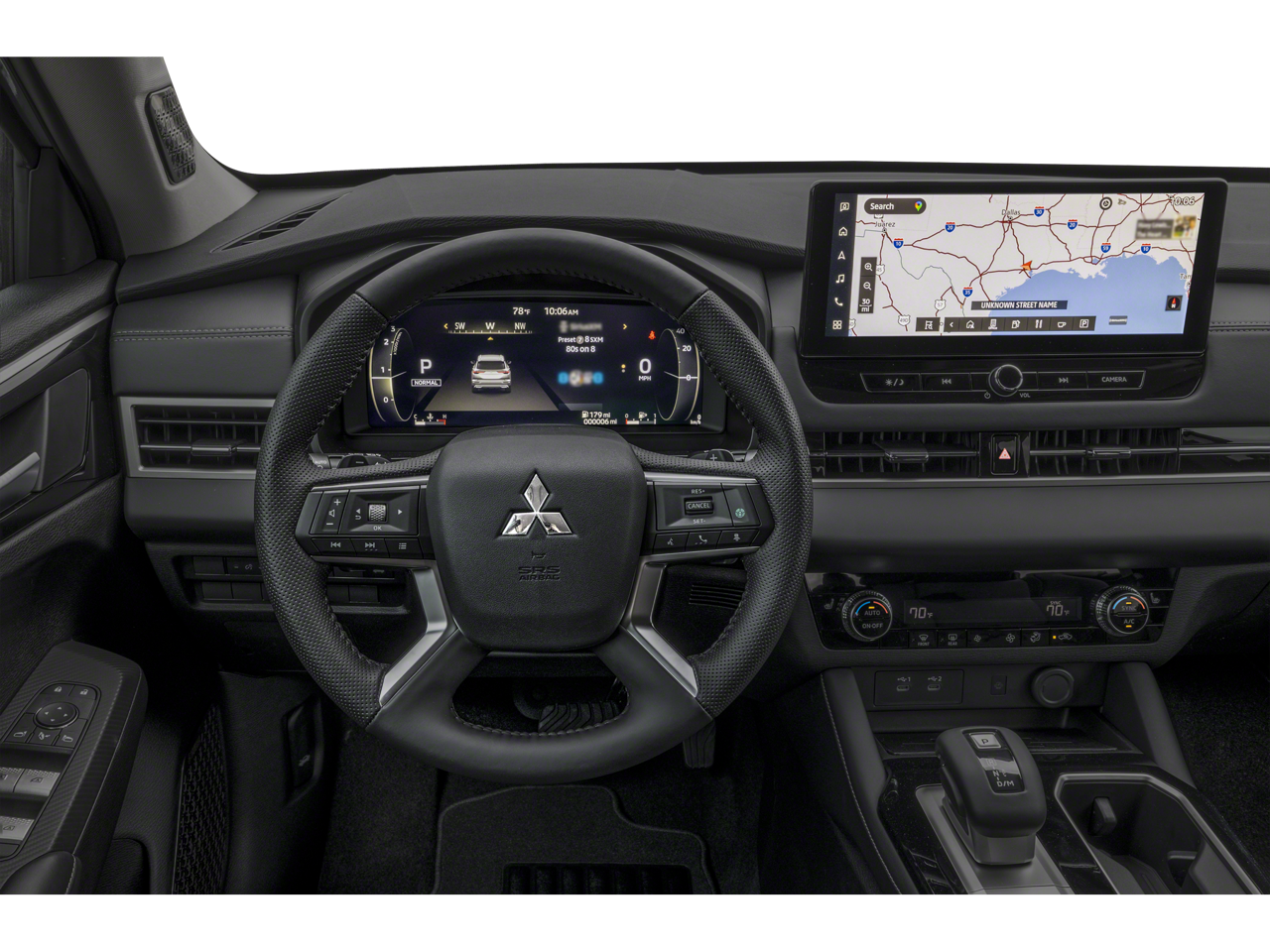 2025 Mitsubishi Outlander — interior view