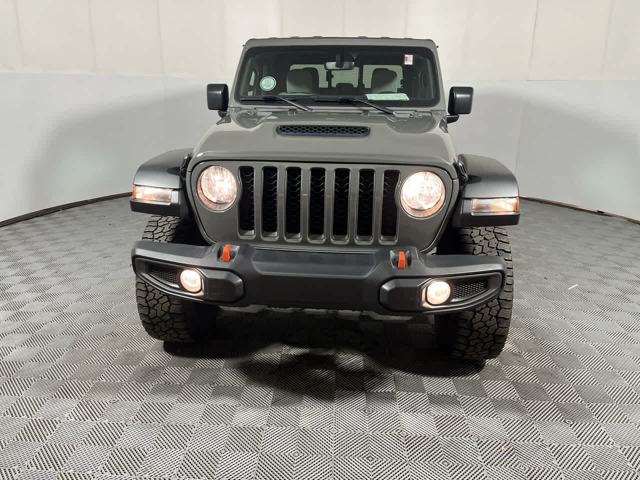 2022 Jeep Gladiator — rear three-quarter view