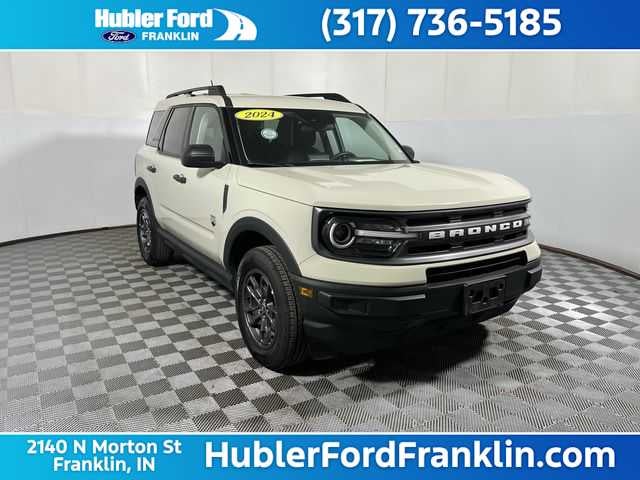 2024 Ford Bronco Sport Big Bend in Desert Sand — front three-quarter view