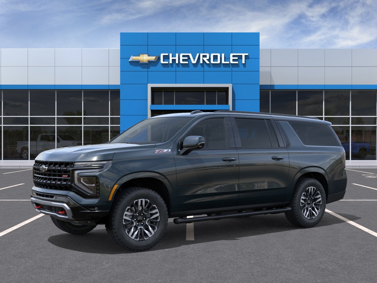 2026 Chevrolet Suburban — side profile view