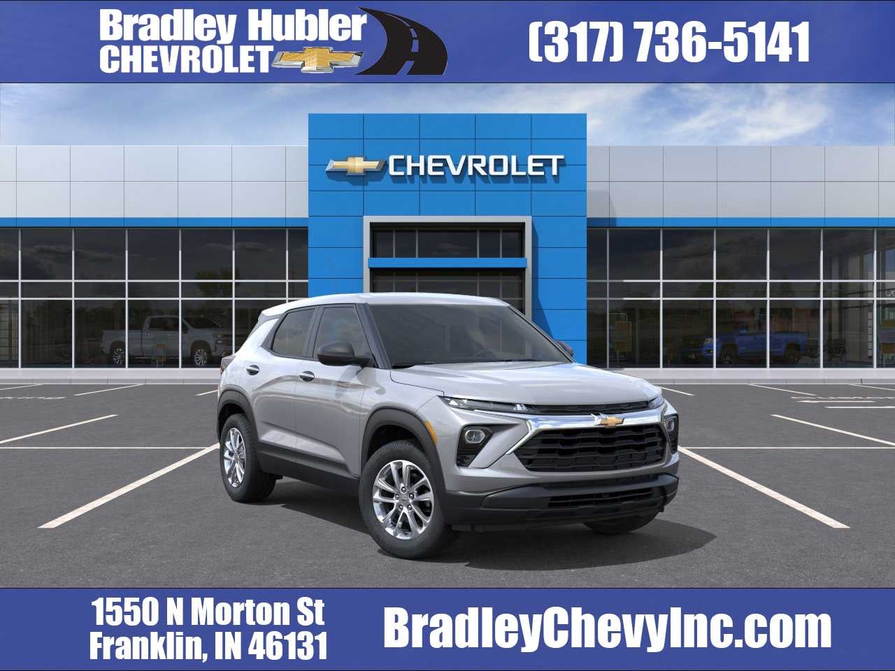 2026 Chevrolet Trailblazer LS in Sterling Gray Metallic — front three-quarter view
