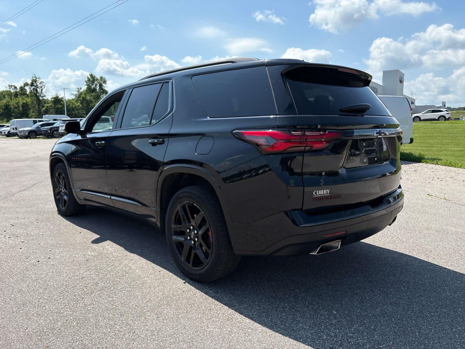 2023 Chevrolet Traverse — rear three-quarter view