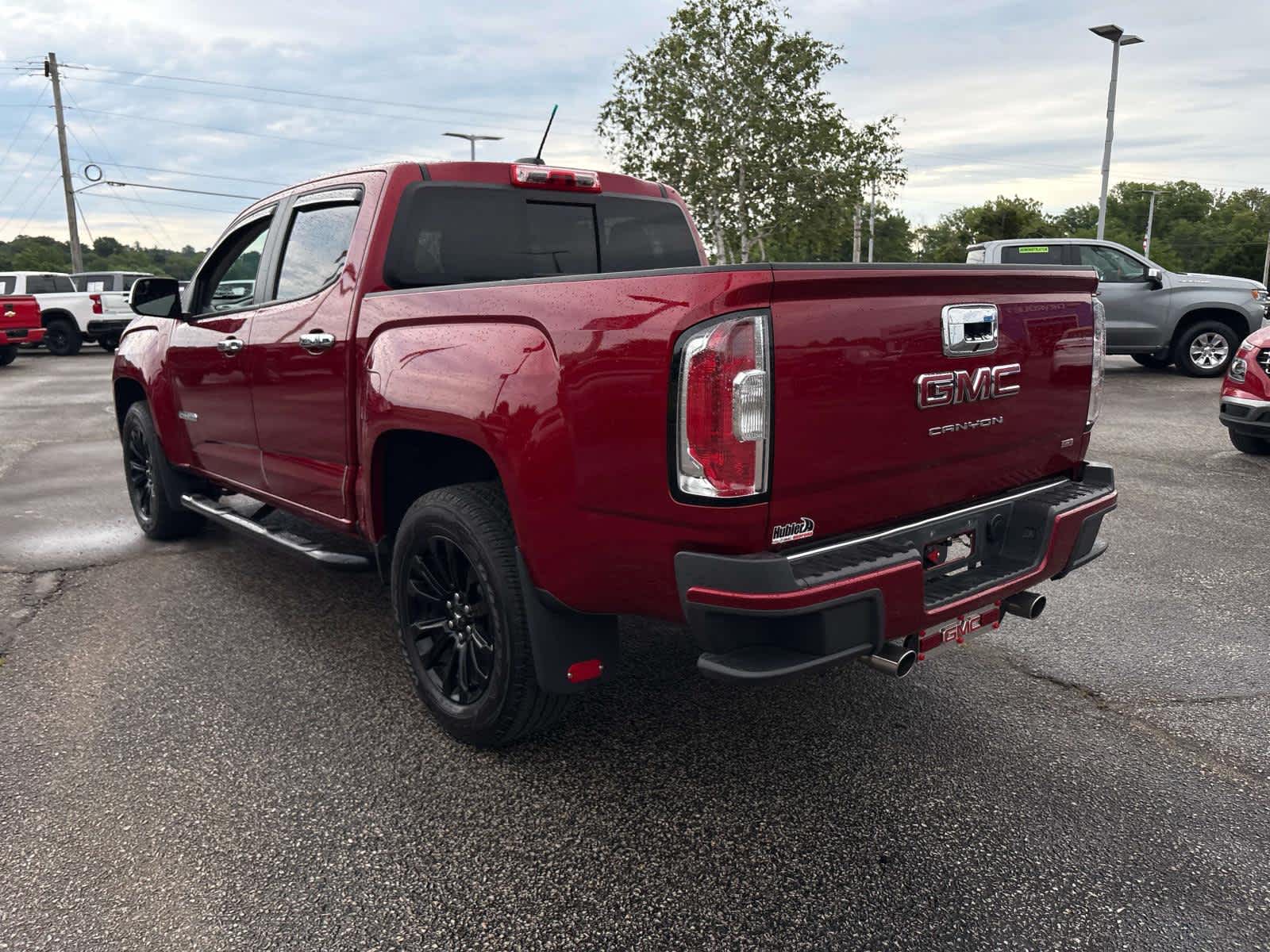 2021 GMC Canyon — rear three-quarter view