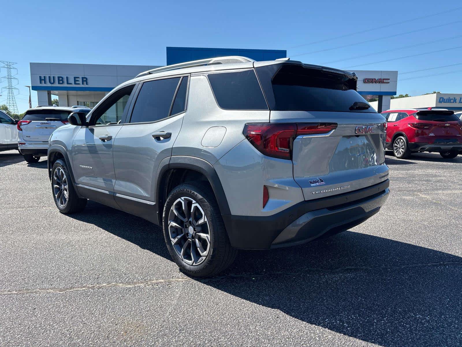 2026 GMC Terrain — rear three-quarter view