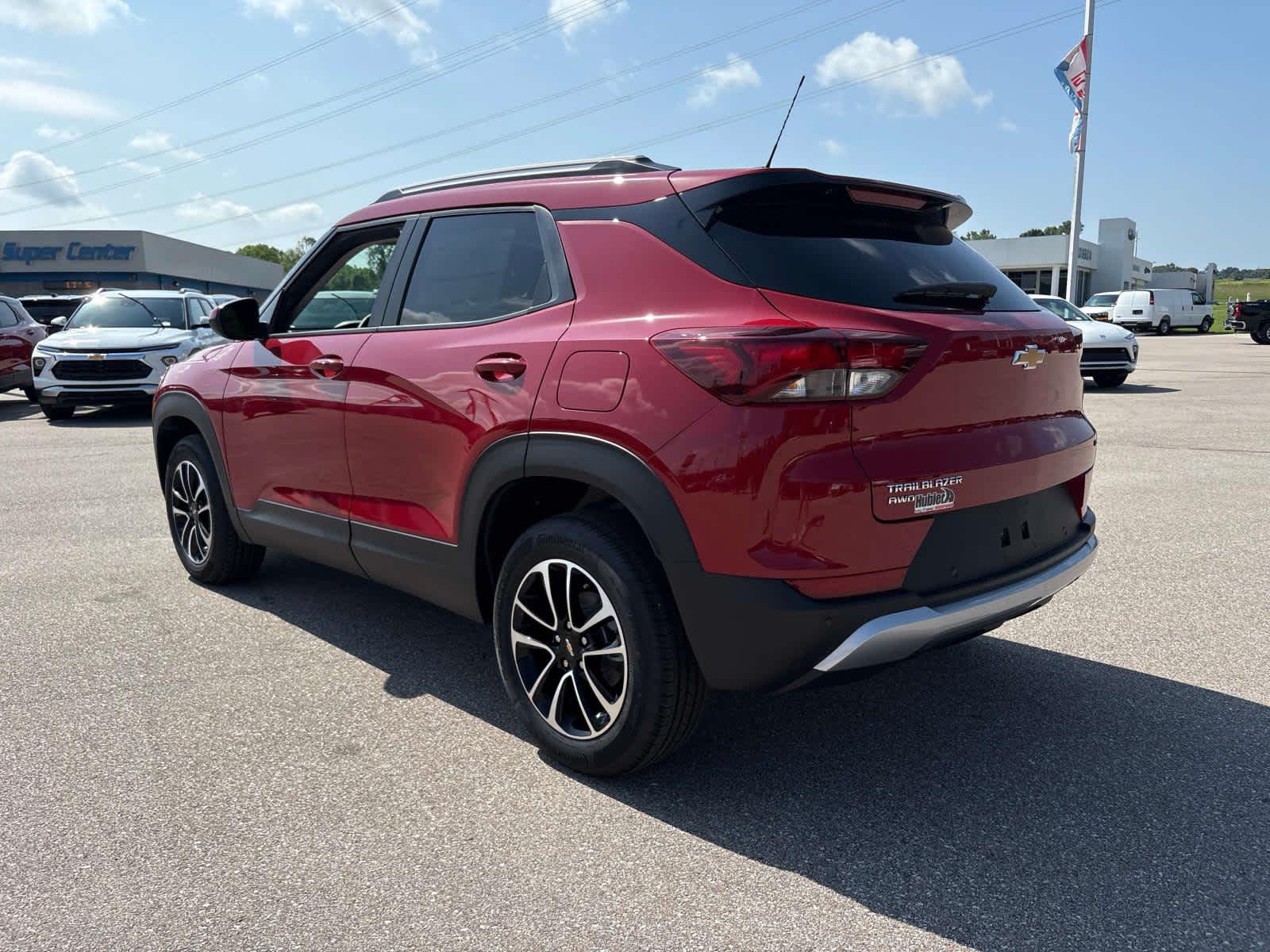 2026 Chevrolet Trailblazer — rear three-quarter view