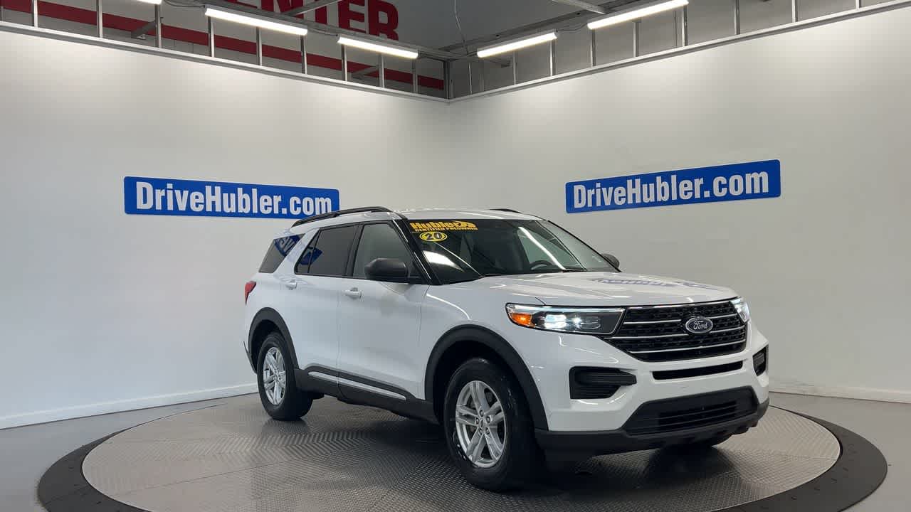 2020 Ford Explorer — interior view