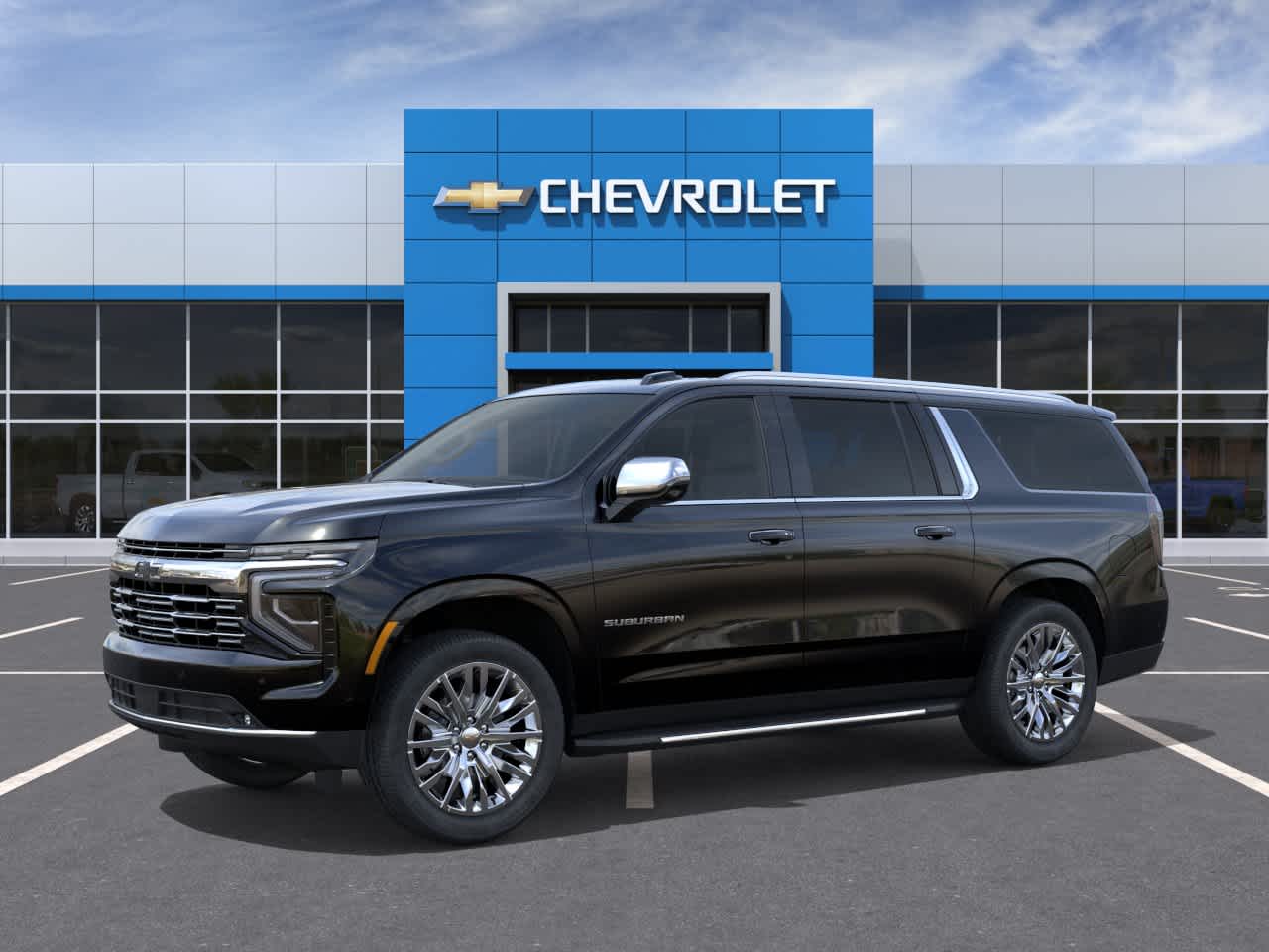 2026 Chevrolet Suburban — side profile view