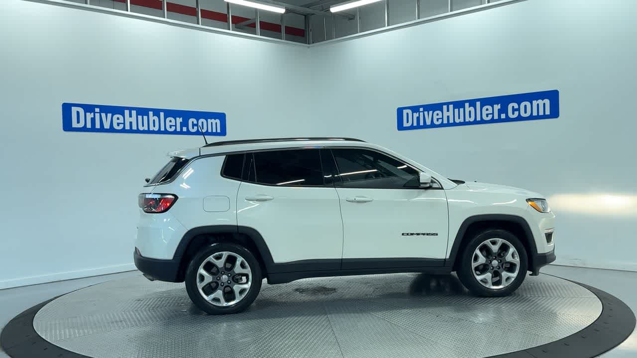 2021 Jeep Compass — rear three-quarter view