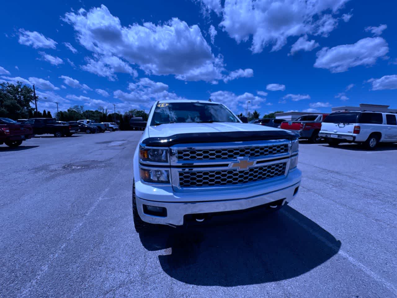 2014 Chevrolet Silverado 1500 — rear three-quarter view
