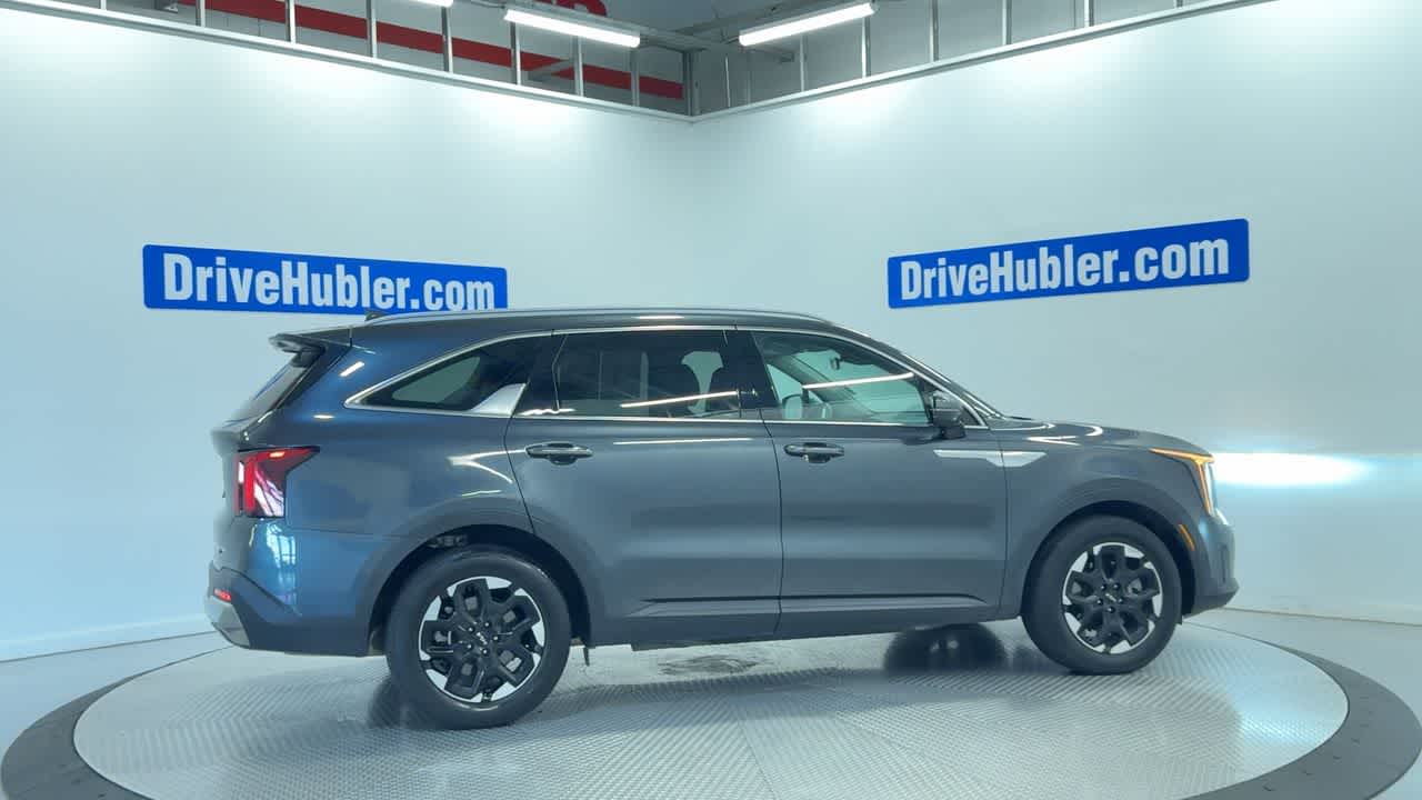 2024 Kia Sorento — rear three-quarter view