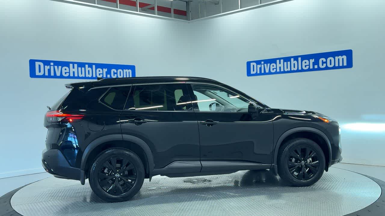 2023 Nissan Rogue — rear three-quarter view