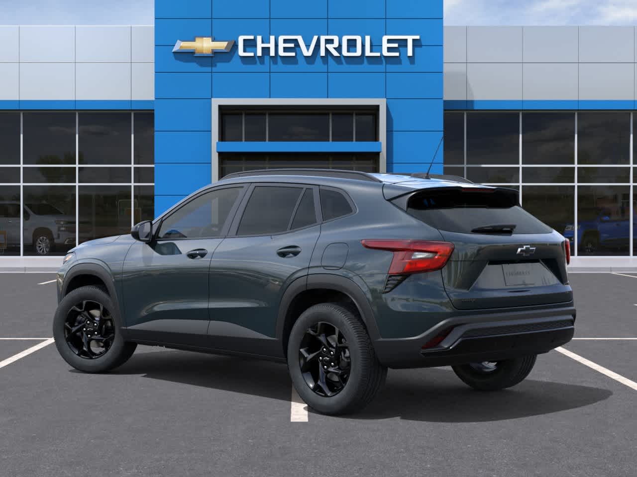 2026 Chevrolet Trax — rear three-quarter view