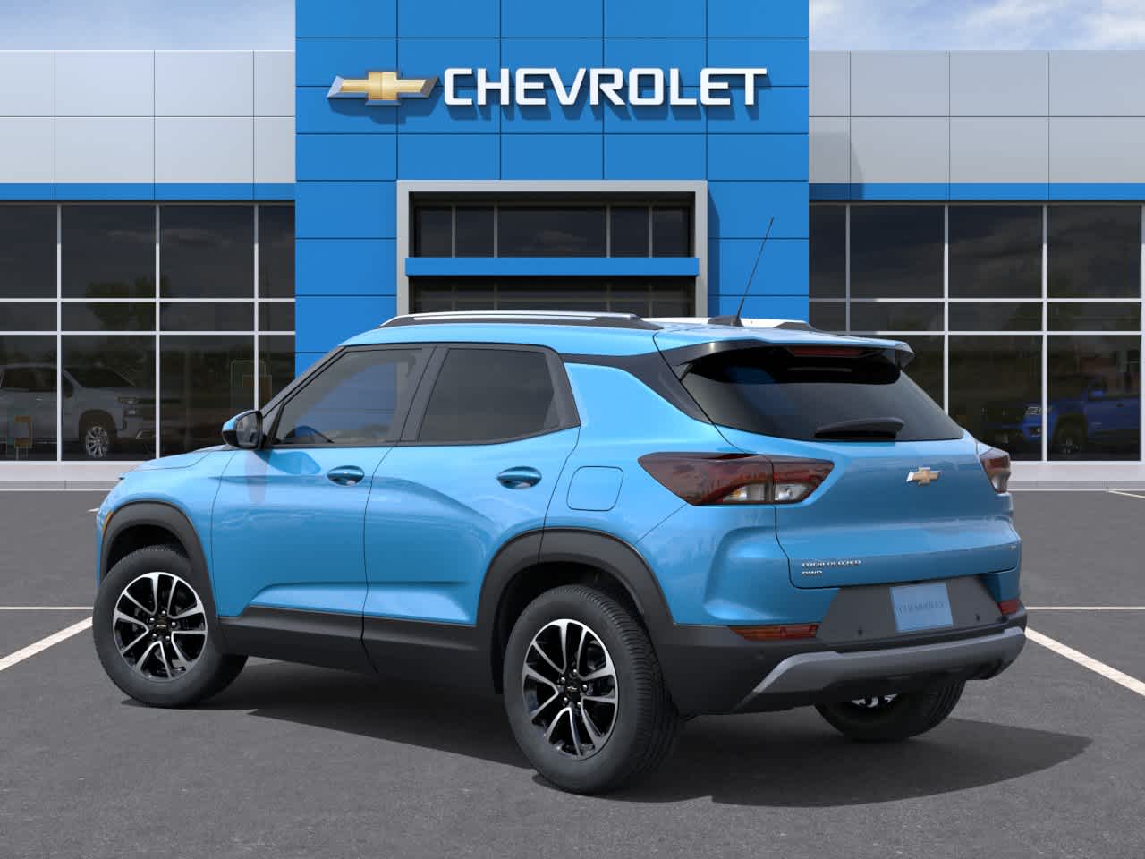 2026 Chevrolet Trailblazer — rear three-quarter view