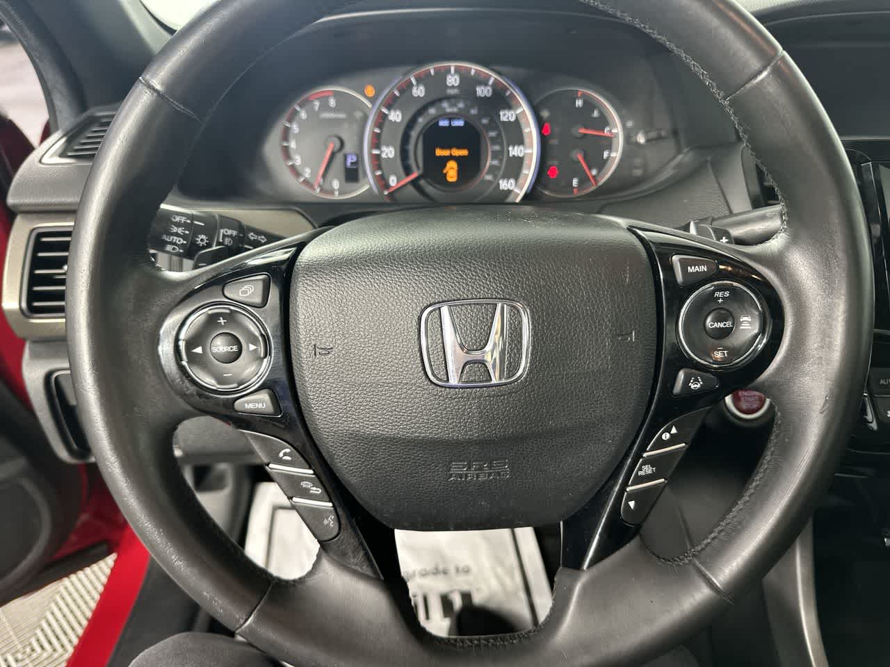 2016 Honda Accord Coupe — interior view