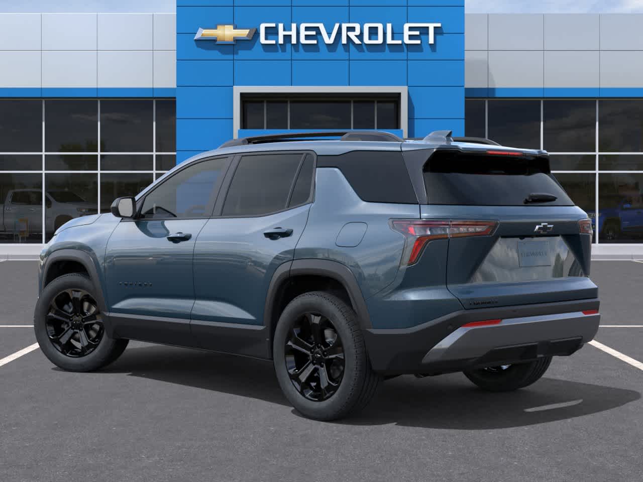 2027 Chevrolet Equinox — rear three-quarter view