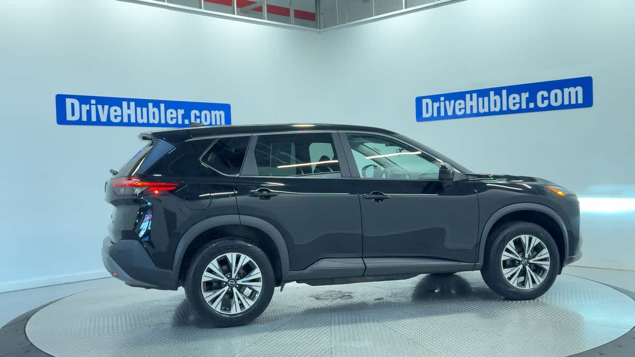 2023 Nissan Rogue — rear three-quarter view