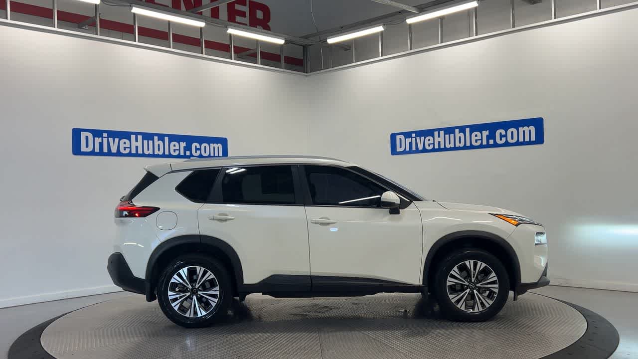 2022 Nissan Rogue — rear three-quarter view