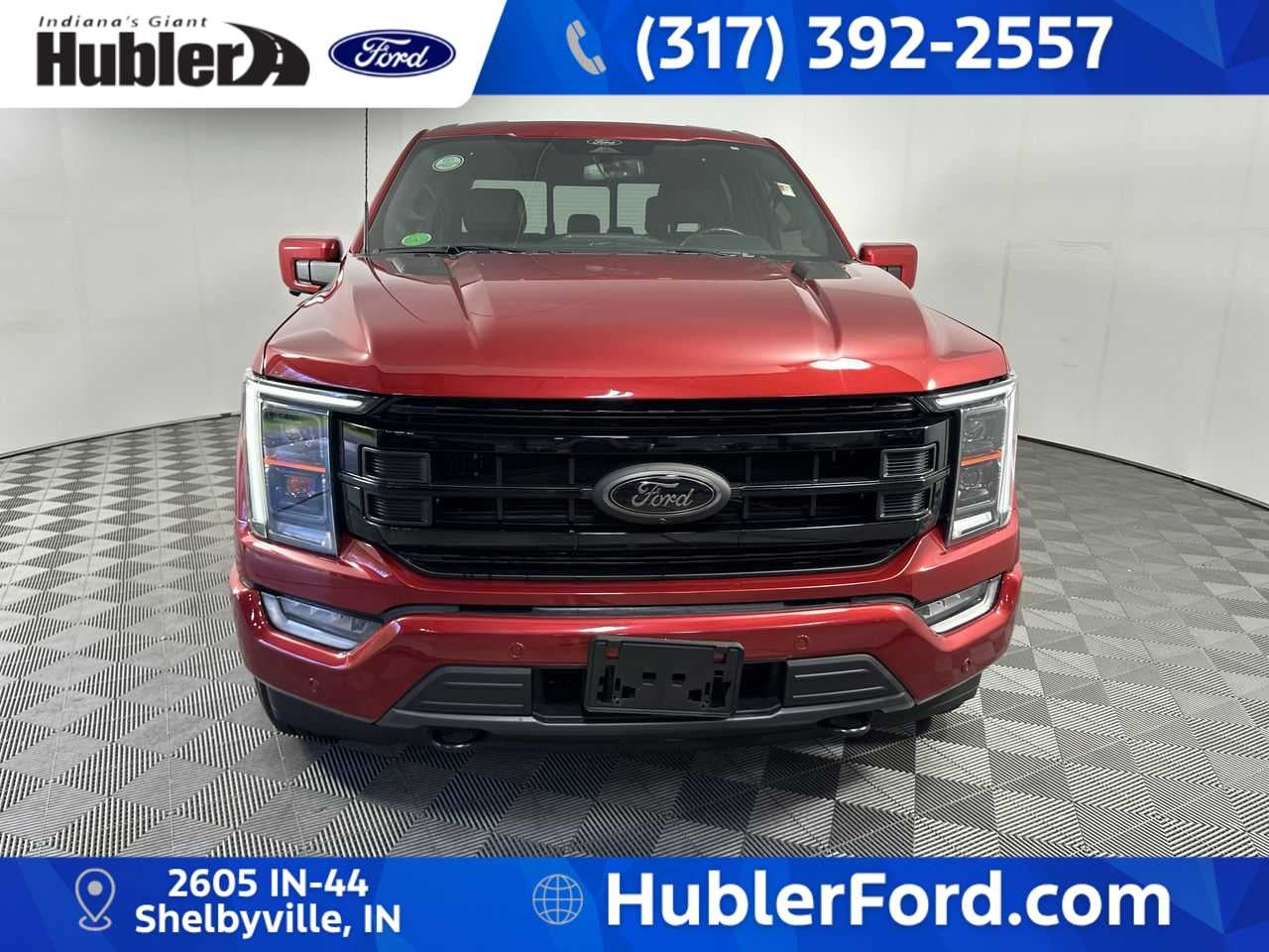 2022 Ford F-150 — rear three-quarter view