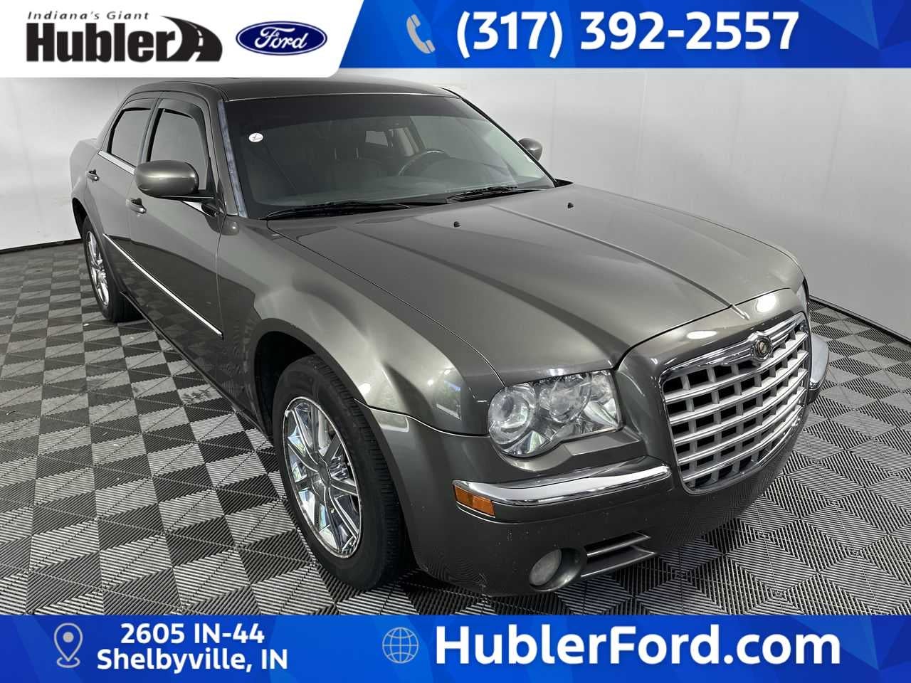 2008 Chrysler 300 Limited in Dark Titanium Metallic — front three-quarter view